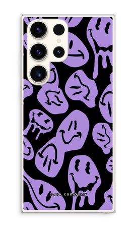 Melting Smiley - Purple