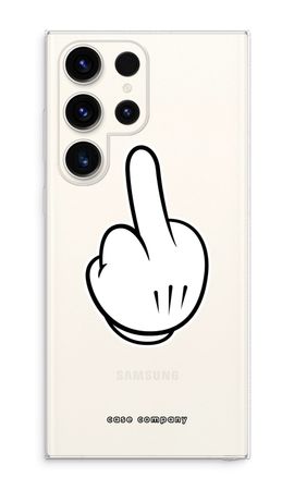 Middle finger white