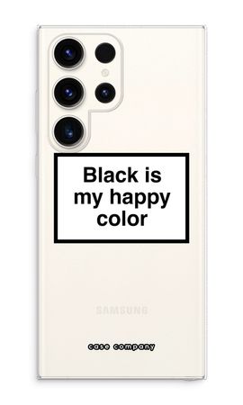 Black is my happy color