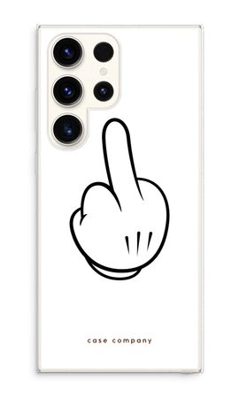 Middle finger white