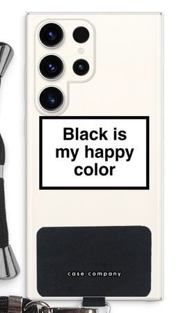 Black is my happy color