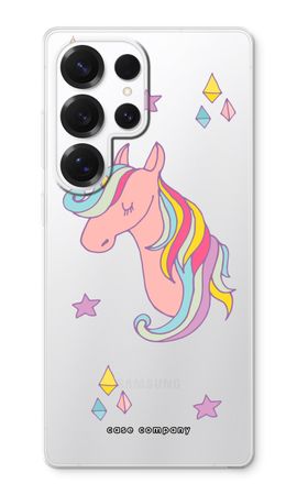 Rosafarbenes Einhorn