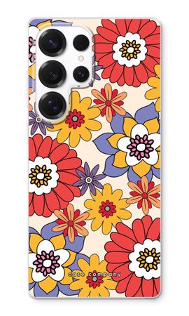 Retro Flowers - Yellow