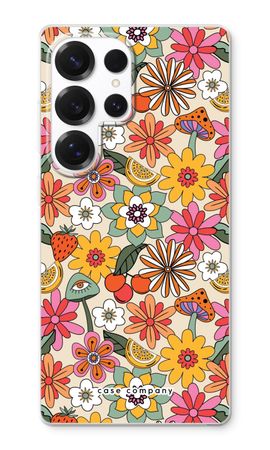 Retro Flowers N°2 - Yellow