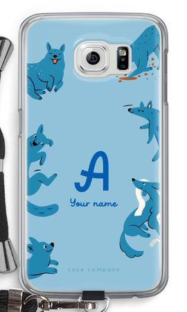 Playful Dogs Monogram