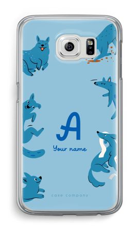 Playful Dogs Monogram