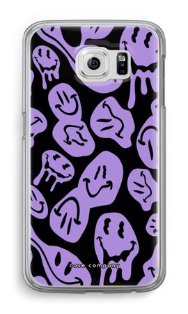 Melting Smiley - Purple