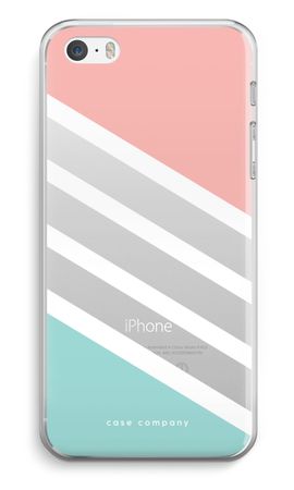 Pastellfarbene Streifen