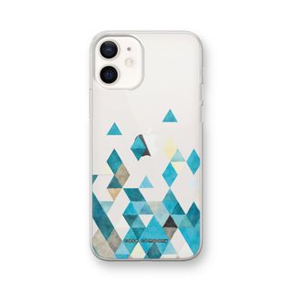 Coloured triangles blue
