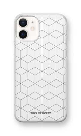 Cubes black and white