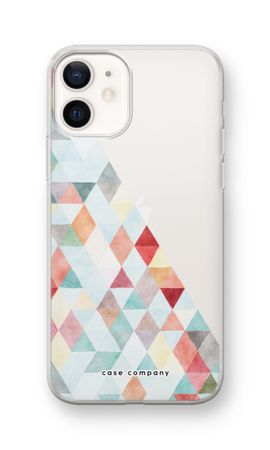 Coloured triangles pastel