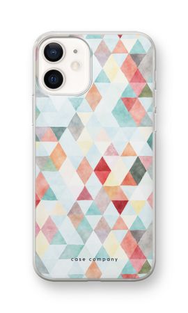 Coloured triangles pastel