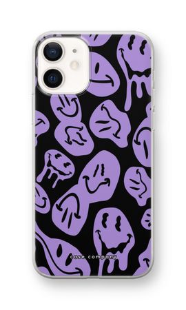 Melting Smiley - Purple