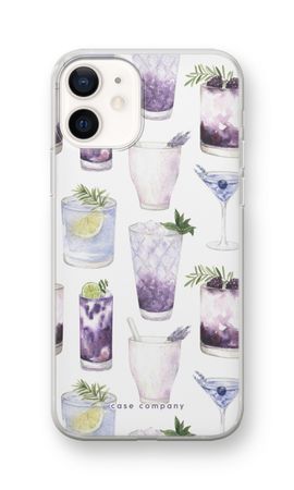 Violet cocktails