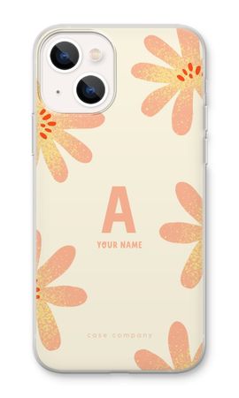 Peach Blossom Monogram