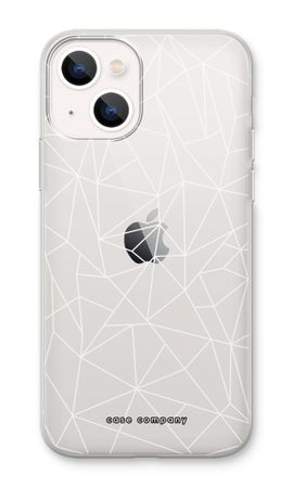 Geometric lines white