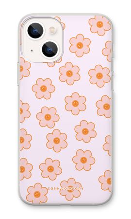 Pink Smiley Flower