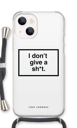 Don't give a shit