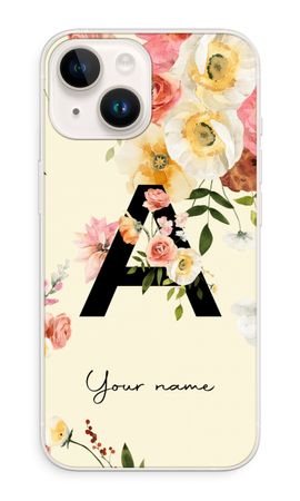 Flirty Flowers Monogram