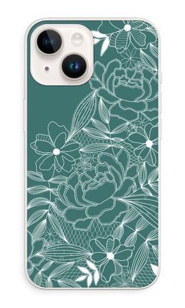 Flowers in lace