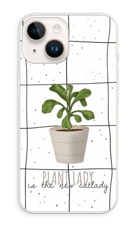 Houseplant on windowpane