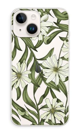 White flower pattern