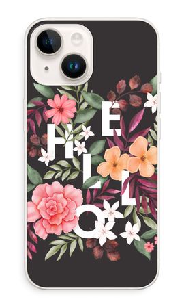Hello in flowers