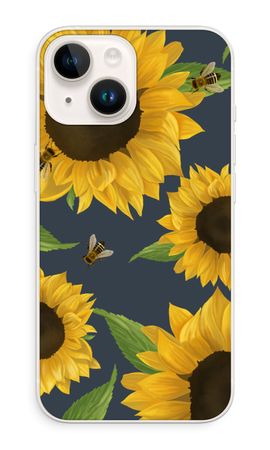 Sunflower and bees
