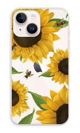 Sunflower and bees