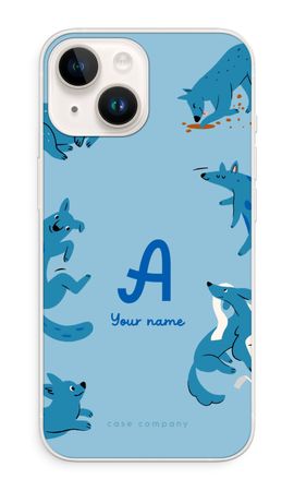 Playful Dogs Monogram