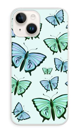 Blue & Green Butterflies