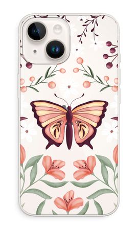 Butterfly in a floral world