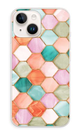 Hexagons in stained glass