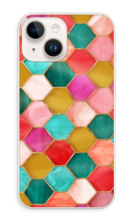 Hexagons in stained glass
