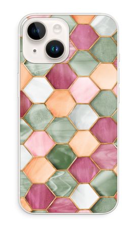 Hexagons in stained glass