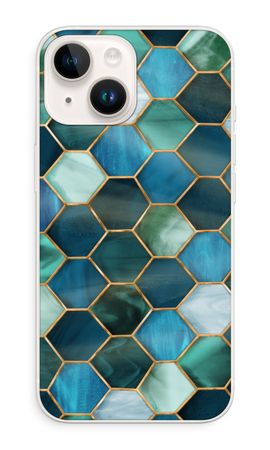 Hexagons in stained glass