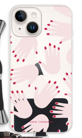 Hands pink