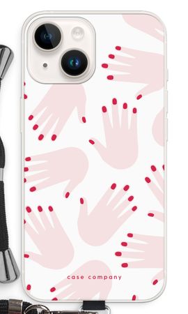 Hands pink