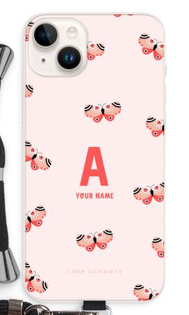 Rosy Butterflies Monogram