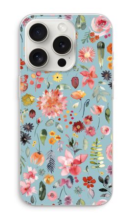 Bunte Pflanzen und Blumen