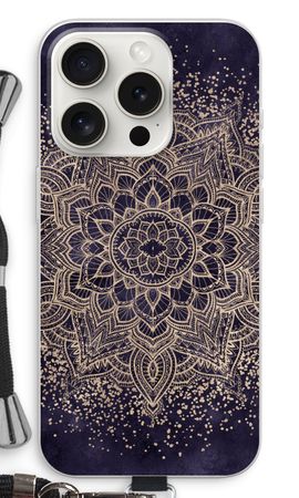 Mandala boho doré