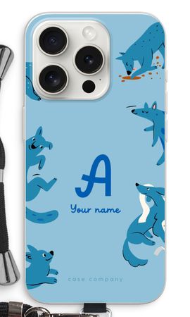 Playful Dogs Monogram