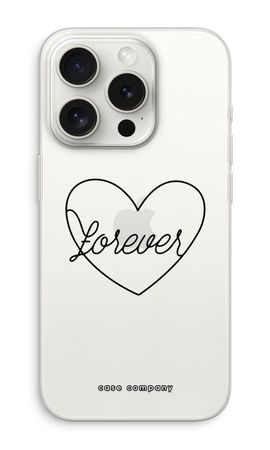 Forever heart black