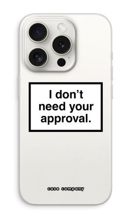 Don't need approval