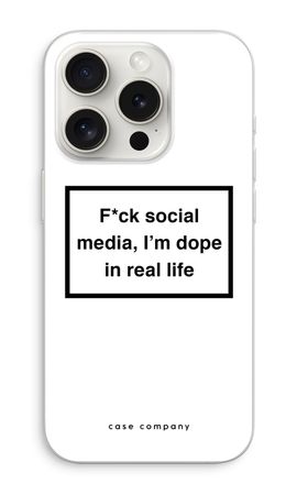 I'm dope