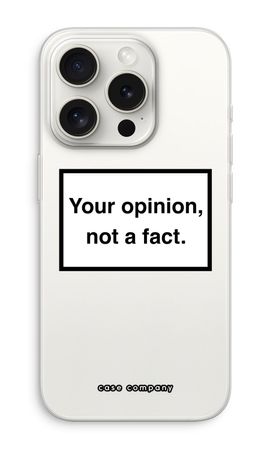 Your opinion