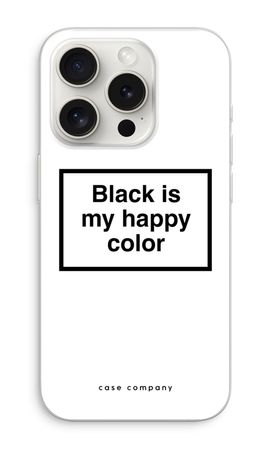 Black is my happy color