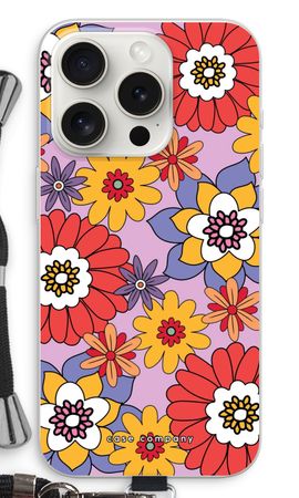 Fiori retrò - Viola