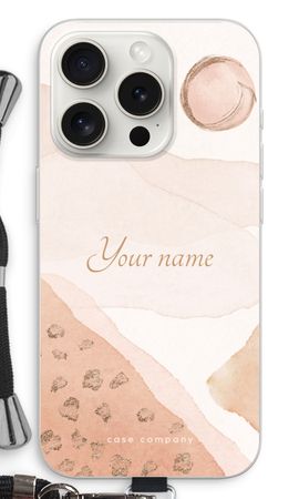 Gold Spots Namecase - Blush