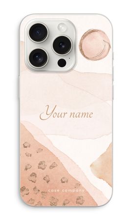 Gold Spots Namecase - Blush
